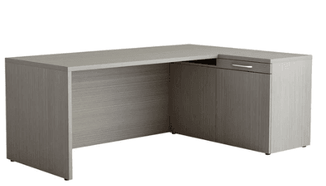 Commercial workspace refit featuring laminated office furniture